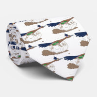 Funny roadrunner bird cartoon illustration