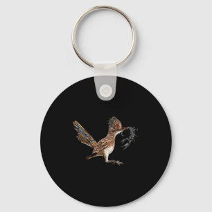 Funny Roadrunner Scorpion Road Runner Bird Hunter  Key Ring