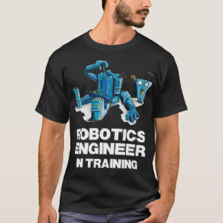 Funny Robot for Kids Robotics Engineer in Trainin T-Shirt