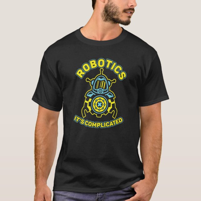 Funny Robots - Artificial Intelligence Ai Robotics T-Shirt (Front)