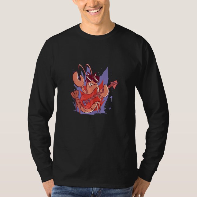Funny Rock Lobster T-Shirt (Front)