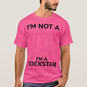 Funny Rock Star Art For Girls Women Punk Rock And T-Shirt