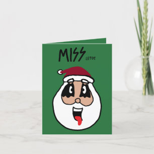 Funny Rocking Around the Christmas Tree Card