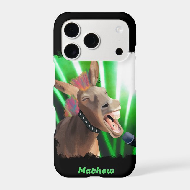 Funny Rockstar Donkey (Back)