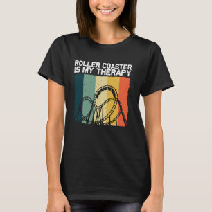 Funny Roller Coaster Design For Men Women Kids Coa T-Shirt