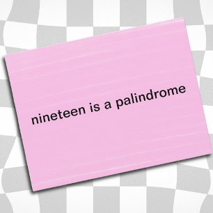 Funny Roman Numeral Jokes on a  Postcard