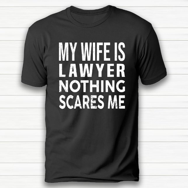 Funny Romantic Humour Lawyer Husband Wife Birthday T-Shirt (Funny Romantic Humor Lawyer Husband Wife Birthday T-Shirt)