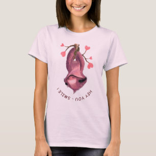 Funny Romantic Sloth - Smile - Add Your Text /Name T-Shirt
