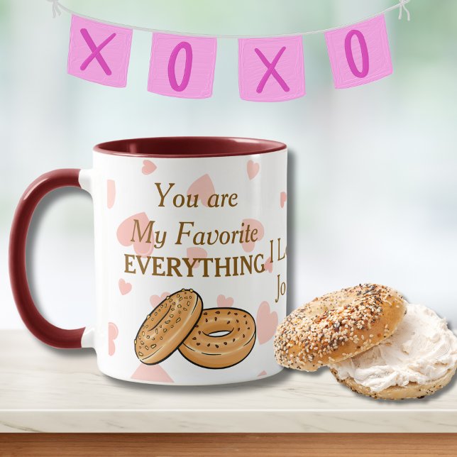 Funny Romantic You Are My Favourite Everything  Mug (Creator Uploaded)