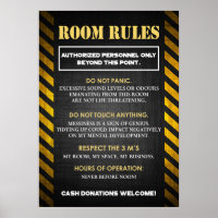 Funny Room Rules for Teens