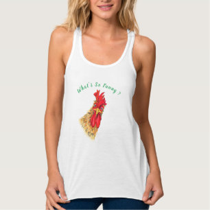 Funny Rooster Tank Top