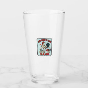 Funny Rooster Vintage Engraving Shirt Design (2)_1 Glass
