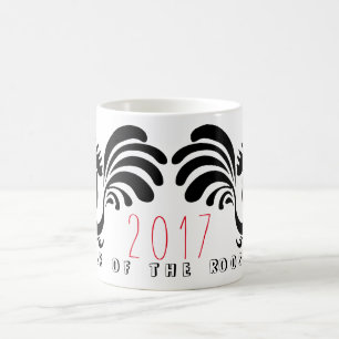 Funny Roosters Chinese New Year 2017 Mug