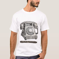 Funny Rotary Phone "Call Me No Actually Text"