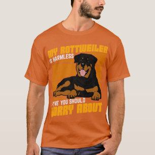 Funny Rottweiler Dog Lover Rottie Mum Dad Gift T-Shirt