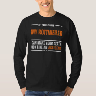 Funny Rottweiler Lover Tee - Bold and Hilarious De
