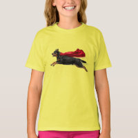 Funny Rottweiler Superhero Kids' T-Shirt