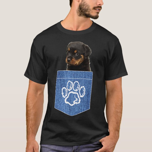 Funny Rottweiler Tee Rottweiler Puppy Gift Dog Lov (Front)