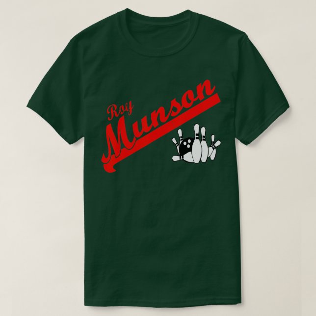 Funny Roy Munson king pin bowling   2  T-Shirt (Design Front)