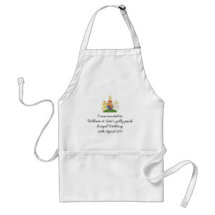 Funny Royal Wedding Apron souvenir