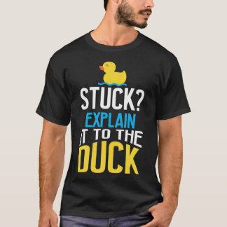 Funny Rubber Duck Programming Bug Debugging labrad T-Shirt