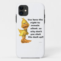 Funny Rude Duck