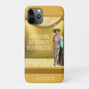 Funny Ruined By Responsibilities Personalised  Case-Mate iPhone Case