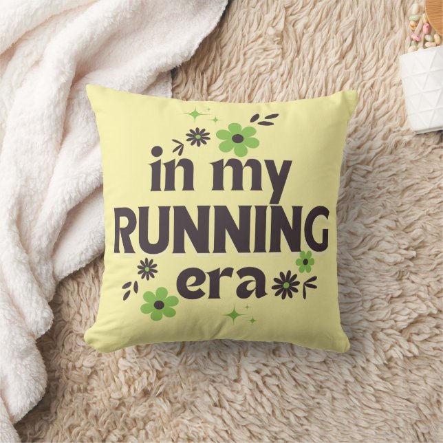 Funny Runner Gift, Marathon Motivational Decor Cushion (Blanket)