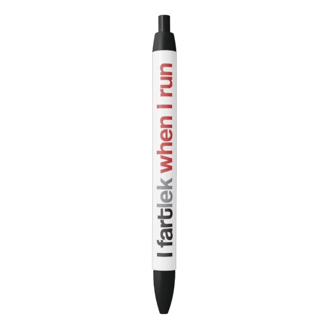Funny Runner - I FARTlek when I Run © Pen (Front Vertical)