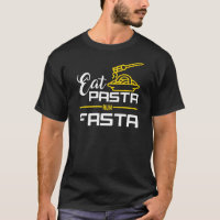 Funny Runners T-Shirt - Eat Pasta Pomp Run