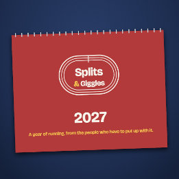Funny Running Calendar 2027 for Runners