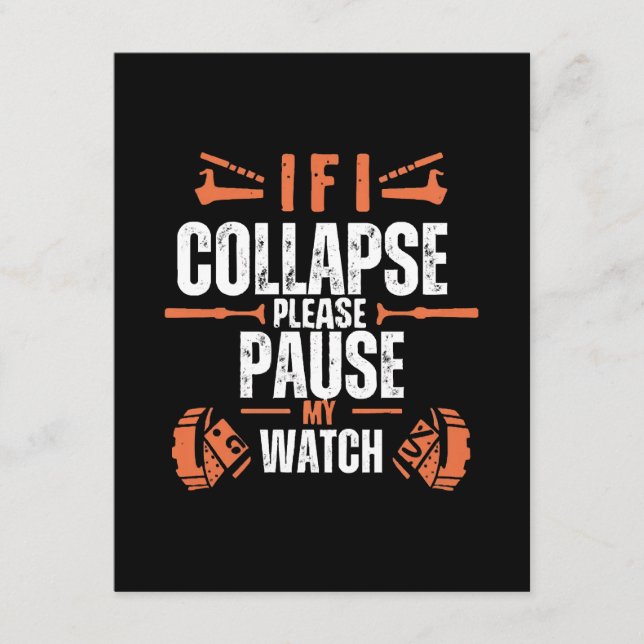 Funny-running Enclosure Card (Front)