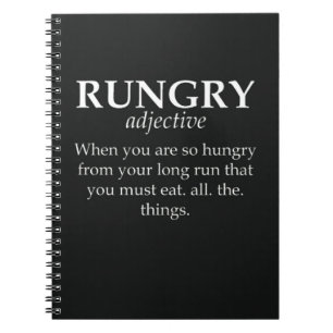 Funny Running Gifts Runner Saying Marathon Quote Notebook
