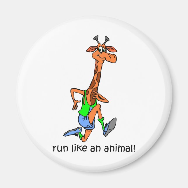 Funny running magnet (Front)