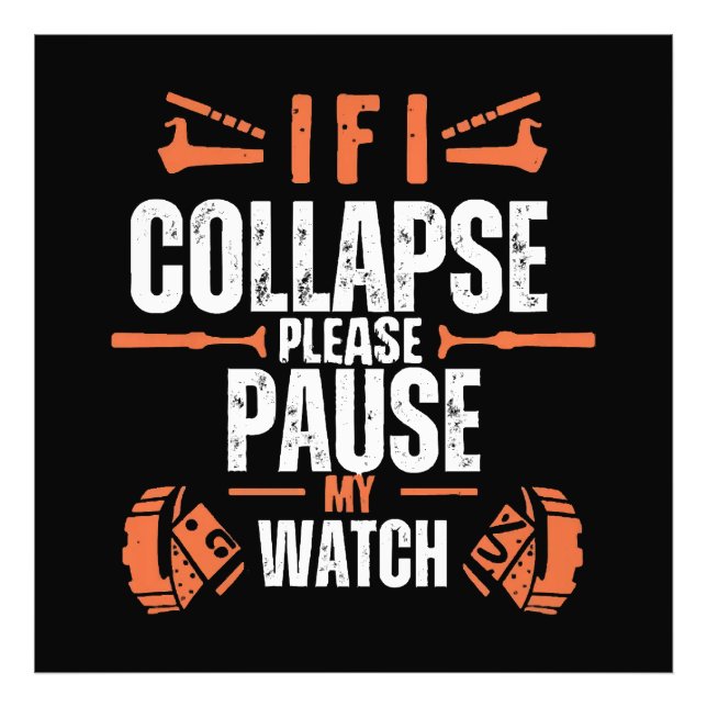 Funny-running Photo Print (Front)