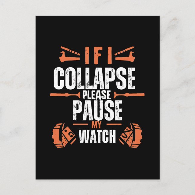 Funny-running Postcard (Front)