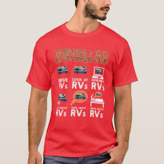 Funny RV Van And Outr Camping Memes Gift Idea gift T-Shirt