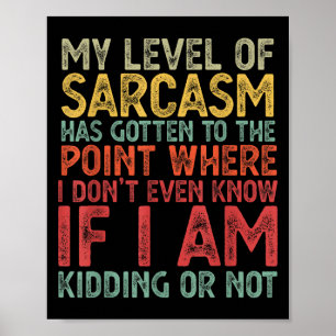 Funny S For Men Women Adult Dark Humour Sarcasm No Poster