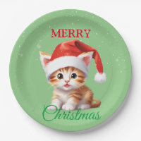 Funny Safari animals Cat Santa Christmas Costume