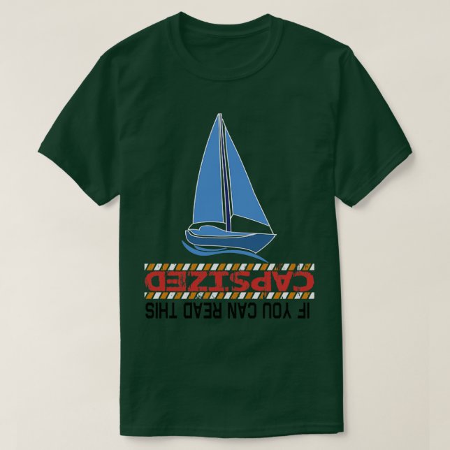 Funny Sailing T-Shirt (Design Front)