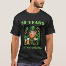 Funny Saint Patrick's 30th Birthday Milestone