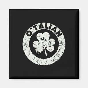Funny Saint Patricks Day Italian Irish Relationshi Magnet