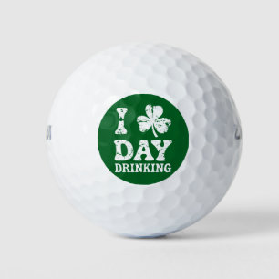 Funny Saint Patricks Day Party St Pats Funny Drink Golf Balls