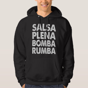 Funny Salsa Dance Tee Women Salsa Plena Bomba Rumb
