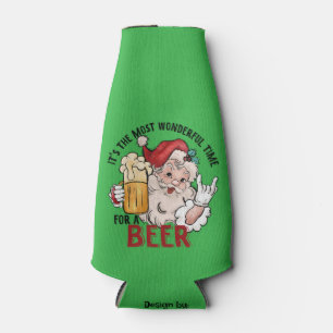 Funny Santa Can Cooler for Christmas