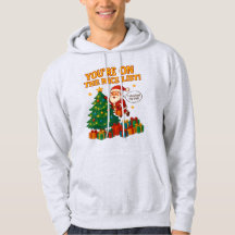 Funny Santa Christmas Hoodie – Unisex Holiday Gift