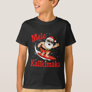 Funny Santa Christmas In July Summer Xmas Beach Va T-Shirt