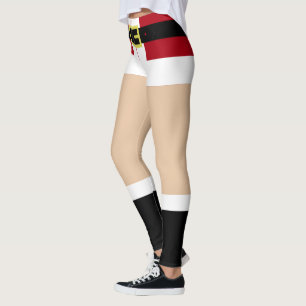 Funny Santa Christmas Leggings