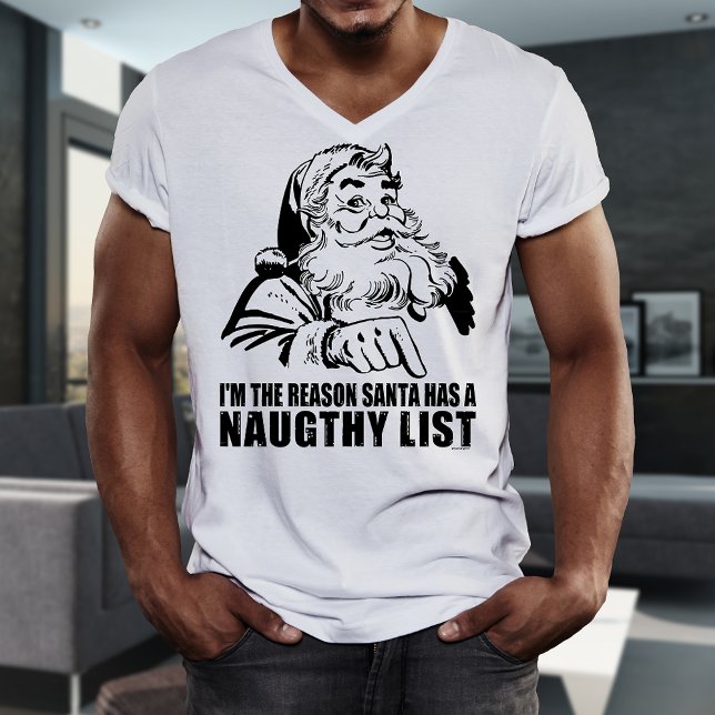 Funny Santa Christmas T-Shirt (Funny Santa Christmas T-Shirt)