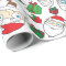 Funny Santa Claus Christmas gift wrap